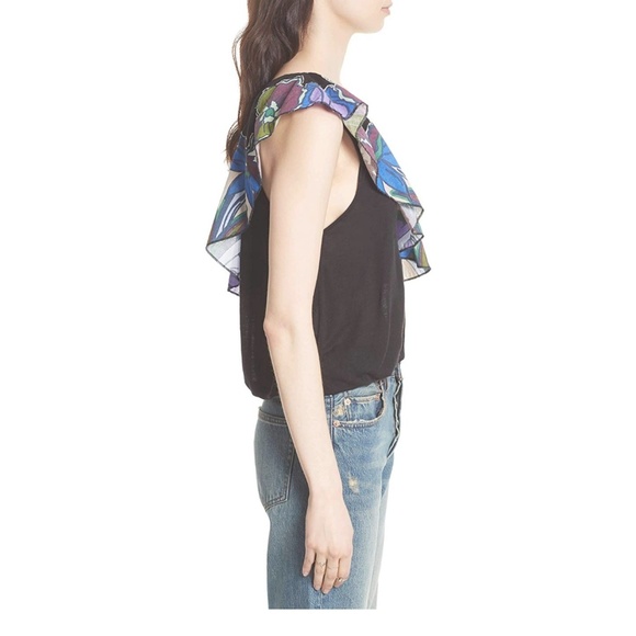 NWT Free People One Shoulder Top Size Medium - Picture 3 of 3